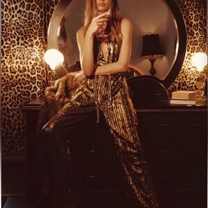 Camilla Pleated Gold Jumpsuit